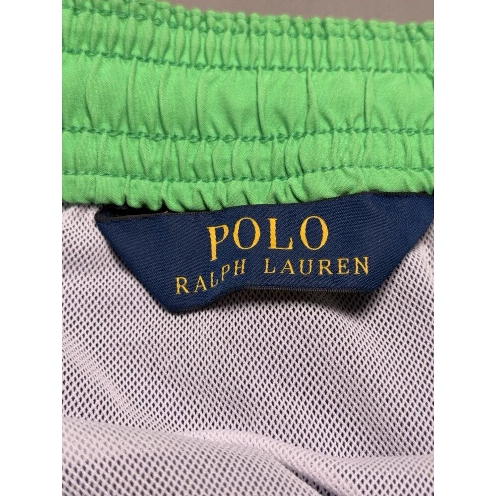 Polo Ralph Lauren Lined Swim Trunks Board Shorts Purple Men's Size 2XL
